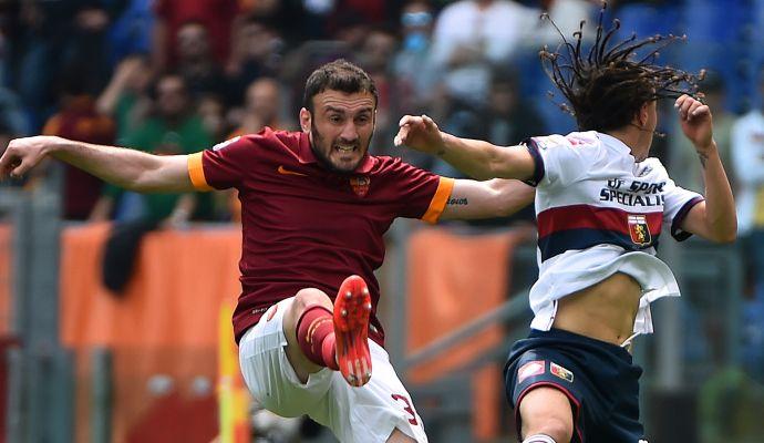 Allenamento Roma: Torosidis lavora a parte