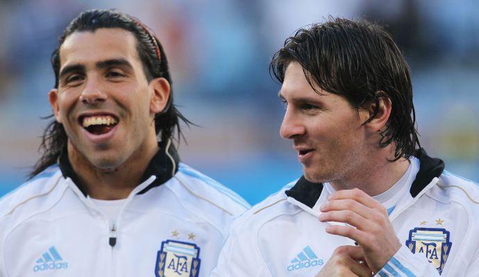 Tevez: 'Mi sento bene, felice di rivedere Messi' VIDEO