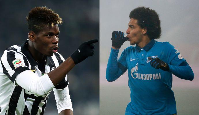 Juventus: Witsel con Pogba