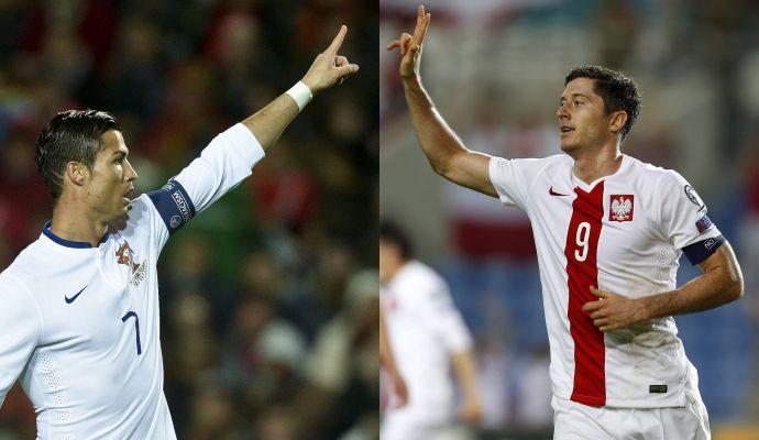 Qual. Euro 2016: Germania 7-0, triplette per Ronaldo, Lewandowski e Schurrle