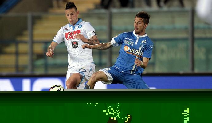 Finalmente Valdifiori: 'Forza Napoli!'