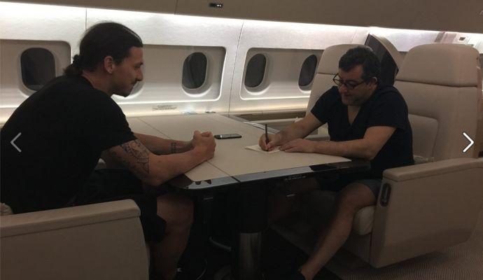 Ibrahimovic e il primo incontro con Raiola: 'Io con Porsche e Rolex, lui in pantaloni hawaiani e ha mangiato per 7'