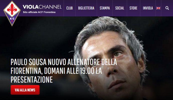 Fiorentina, UFFICIALE Paulo Sousa