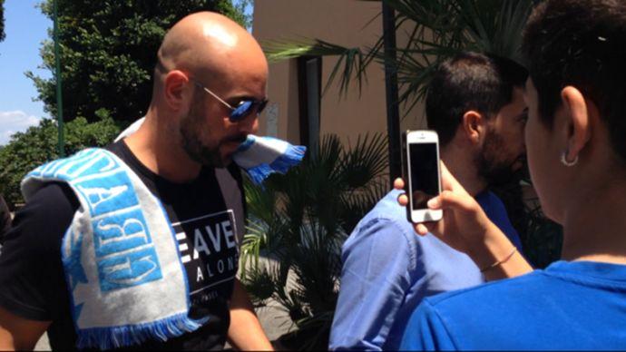 Napoli, Reina: 'Sono tornato grazie all'amore della gente'