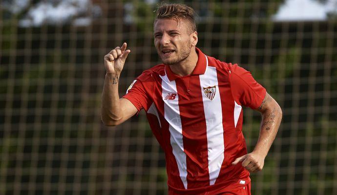 Siviglia, Immobile: 'Ho parlato con Conte, via dal Borussia Dortmund per giocare. Futuro? Il Napoli'