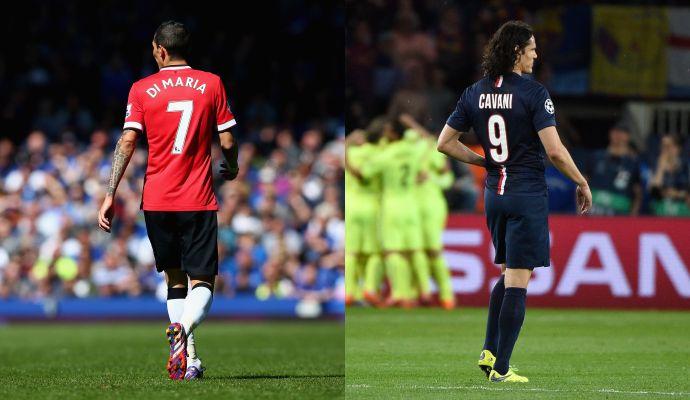 Dall'Inghilterra: Di Maria per Cavani