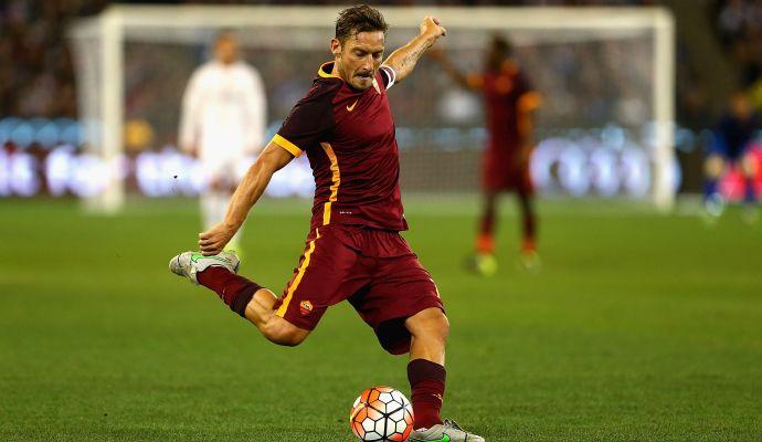 Roma, l'Antalyaspor tenta Totti