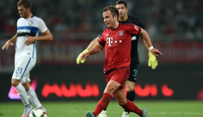 Inter-Bayern 0-1: decide Gotze