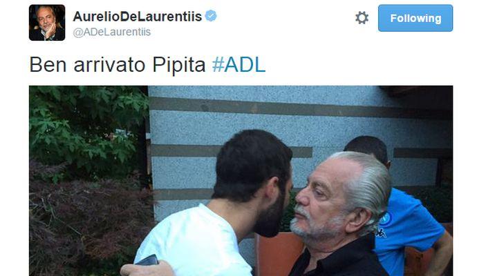 Napoli, De Laurentiis non molla Higuain