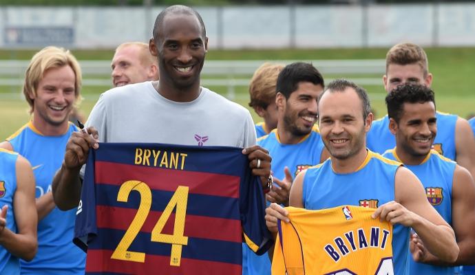 VIDEO: Kobe Bryant tra i 'nani' del Barcellona