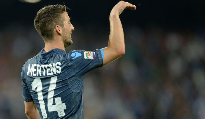 Mertens celebrated his 30th birthday with his 30th goal of the season