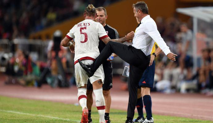 Milan, Mexes non convince