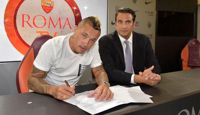 Roma, UFFICIALE: rinnova Nainggolan