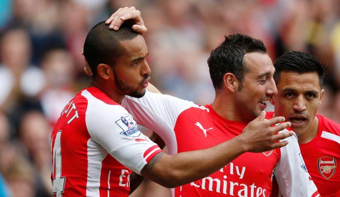 Arsenal, UFFICIALE: rinnovano Walcott e Cazorla