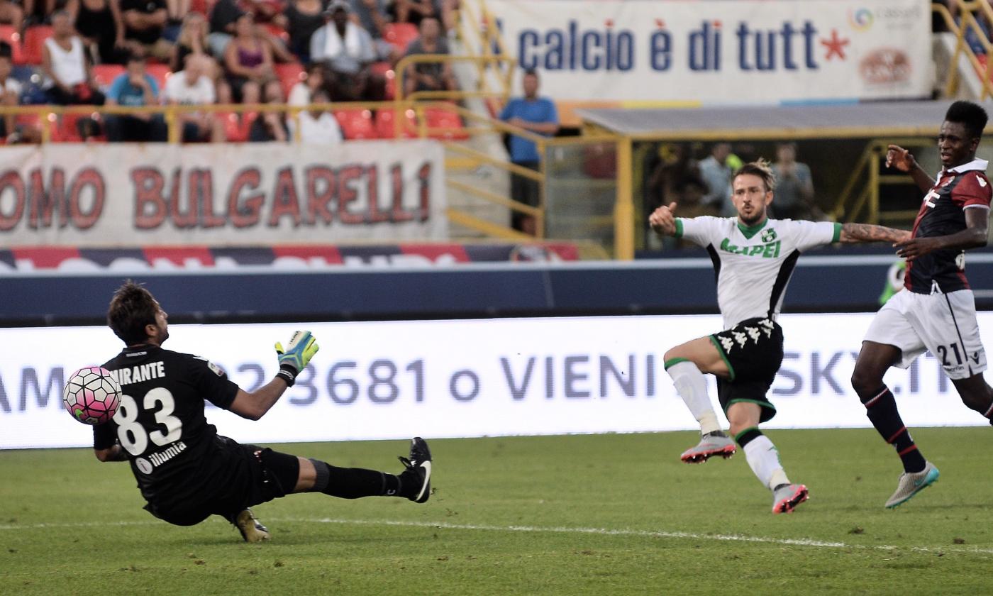 Il Sassuolo vola: 0-1 contro il Bologna