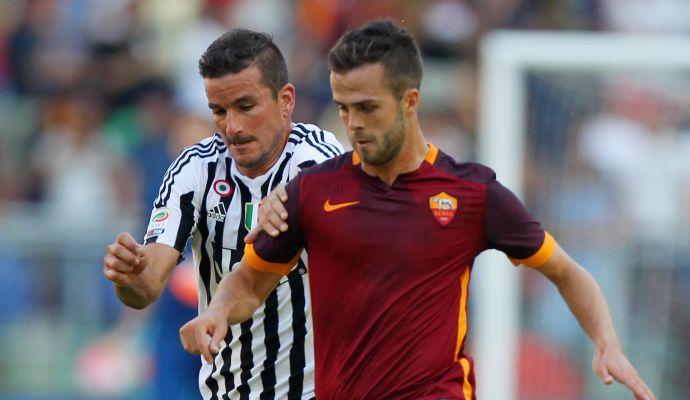 Roma, i voti di CM: Pjanic la apre, Szczesny la chiude