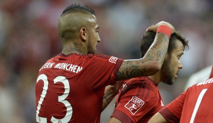 Il Bayern di Vidal annienta il Milan 