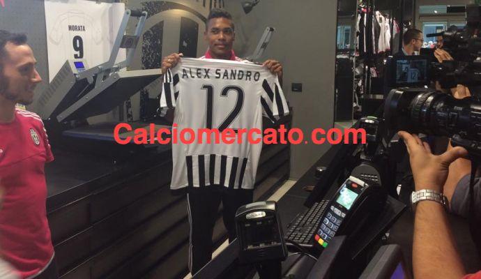 Juve, è Alex Sandro l'acquisto d'ottobre