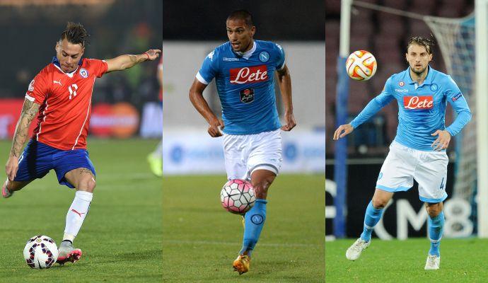 Napoli frena su Henrique e Vargas al Villarreal. Inler-Leicester