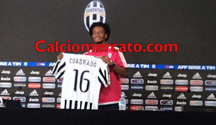 Convocati Juventus: c'è Cuadrado 