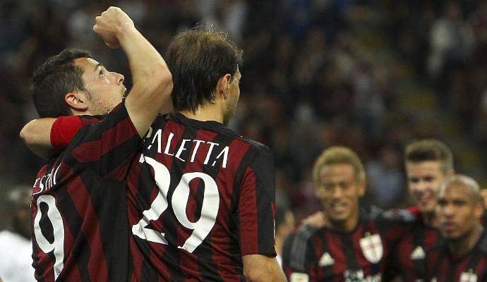 Milan's defence does much better with Paletta, stats say