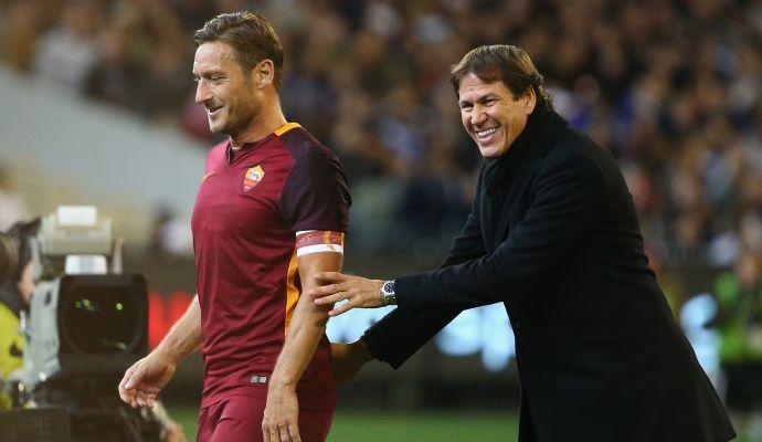 Garcia: 'Ilary? Totti è arrivato a questi livelli a 40 anni  grazie alla sua famiglia'