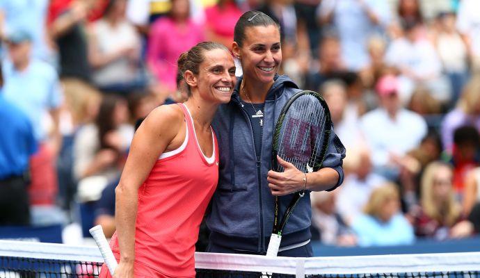 Derby di Milano anticipato agli US Open: trionfo Pennetta, la Vinci ko