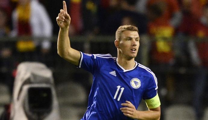 Roma, two-week stop for Dzeko