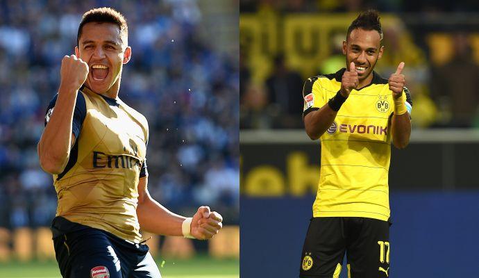 Alexis Sanchez e Aubameyang da record