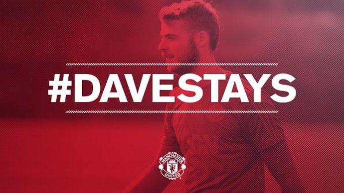 Man United, ufficiale: De Gea rinnova