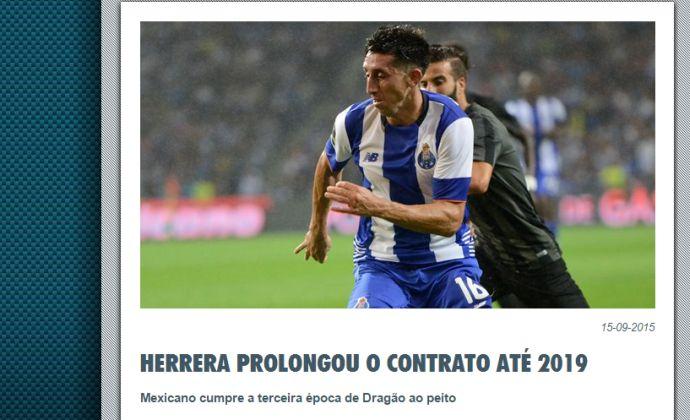 Porto, UFFICIALE: rinnova Herrera
