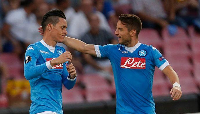 Napoli, 5-0 alla Virtus Entella