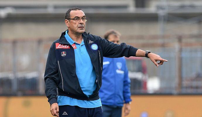 VIDEO Napoli, Sarri: 'Scudetto? Per ora siamo quarti...'