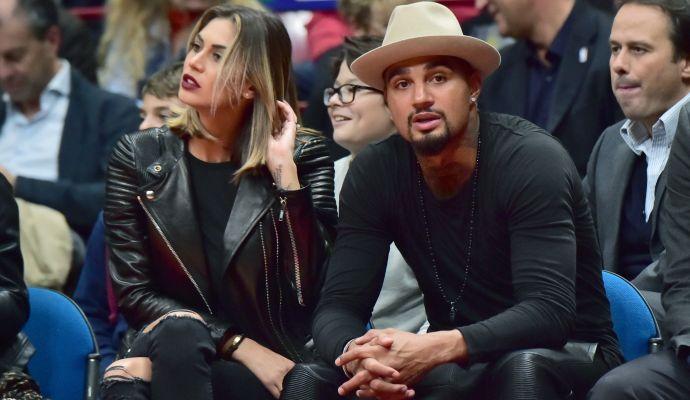 Milan, torna Boateng. Melissa Satta: 'Il sorriso migliore, sono felice per te'