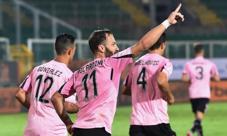 Palermo-Frosinone 4-1: il tabellino
