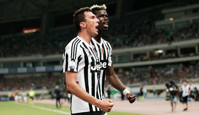 Juve, in gruppo anche Morata, Pogba e Mandzukic