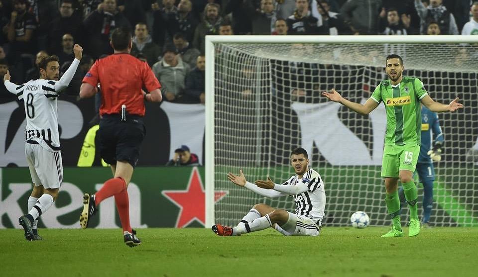 La Juve sbatte contro il muro Borussia Monchengladbach