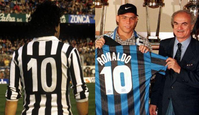 Le Classifiche di CM: Inter-Juve, la top 10 dei più grandi numeri 10 della storia