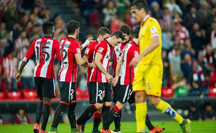 Liga: Athletic Bilbao-Sporting Gijon 3-0, Aduriz fa 99