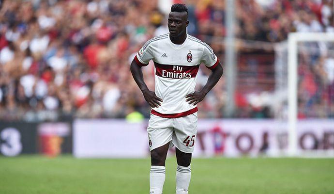 Milan: scatta l'allarme per Balotelli