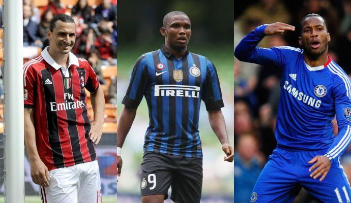 Le Classifiche di CM, top 10 dei bomber: Eto'o, Ibra e Drogba i più forti dal 2000