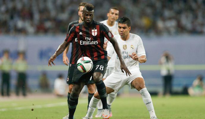 Milan, Niang si scalda per la Juve