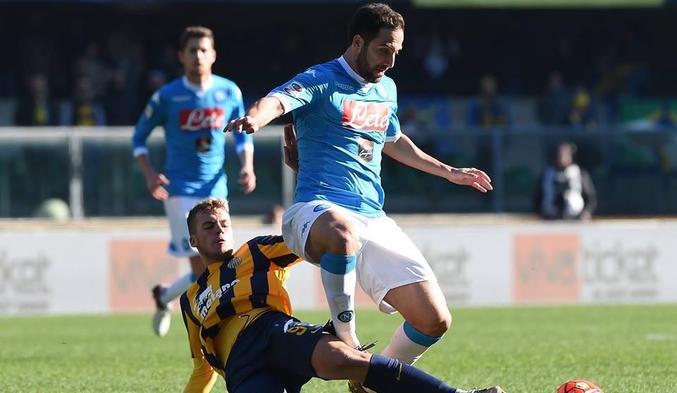 Hellas Verona-Napoli 0-2: il tabellino