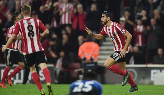 Premier: goleada Everton, vince il Southampton, 'haka' Pellè