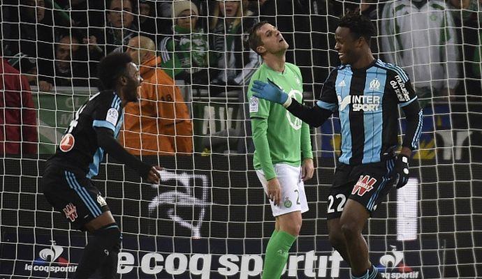 Ligue 1: il Marsiglia riparte, 2-0 col Saint Etienne. Rennes-Bordeaux 2-2