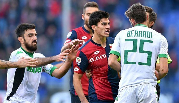 Genoa cattivo: espulsioni da record