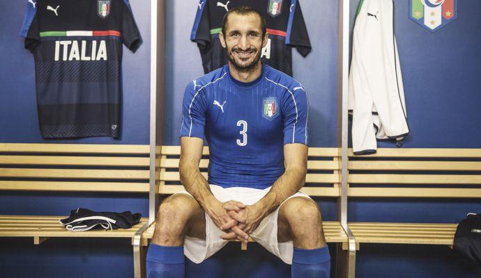 Chiellini: 'Noi calciatori siamo esempi per i bambini'