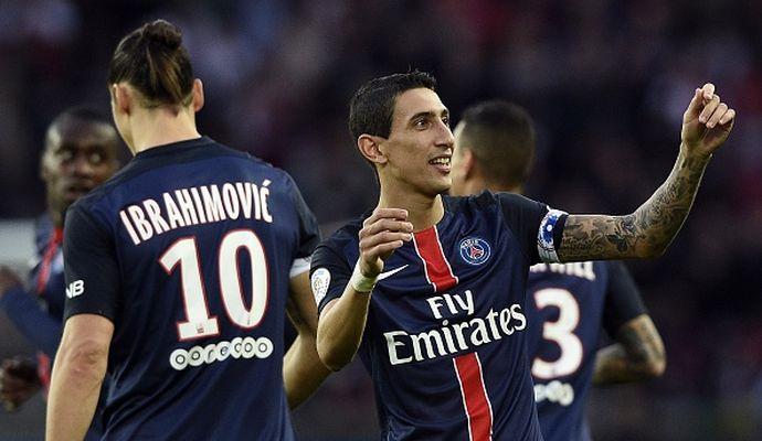 Ligue 1: PSG show con Ibra e Lavezzi. Espulso Boufal, continua il sogno Caen