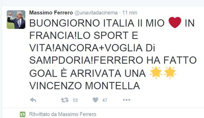 BREAKING NEWS: Sampdoria announce Montella's signing