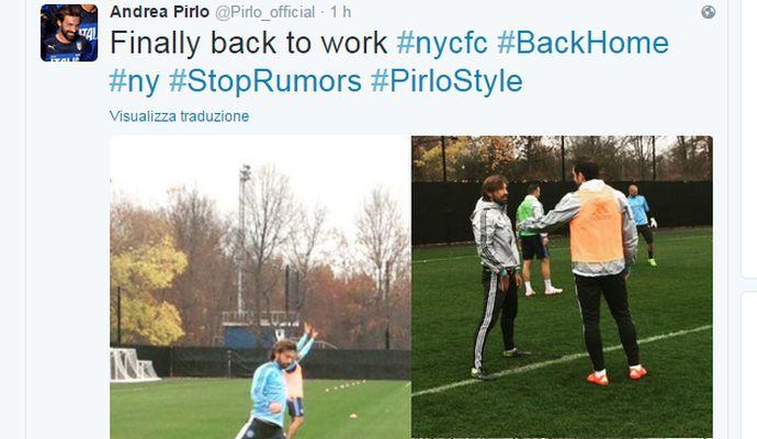 Andrea Pirlo on Twitter: 'Stop rumors, back to work'